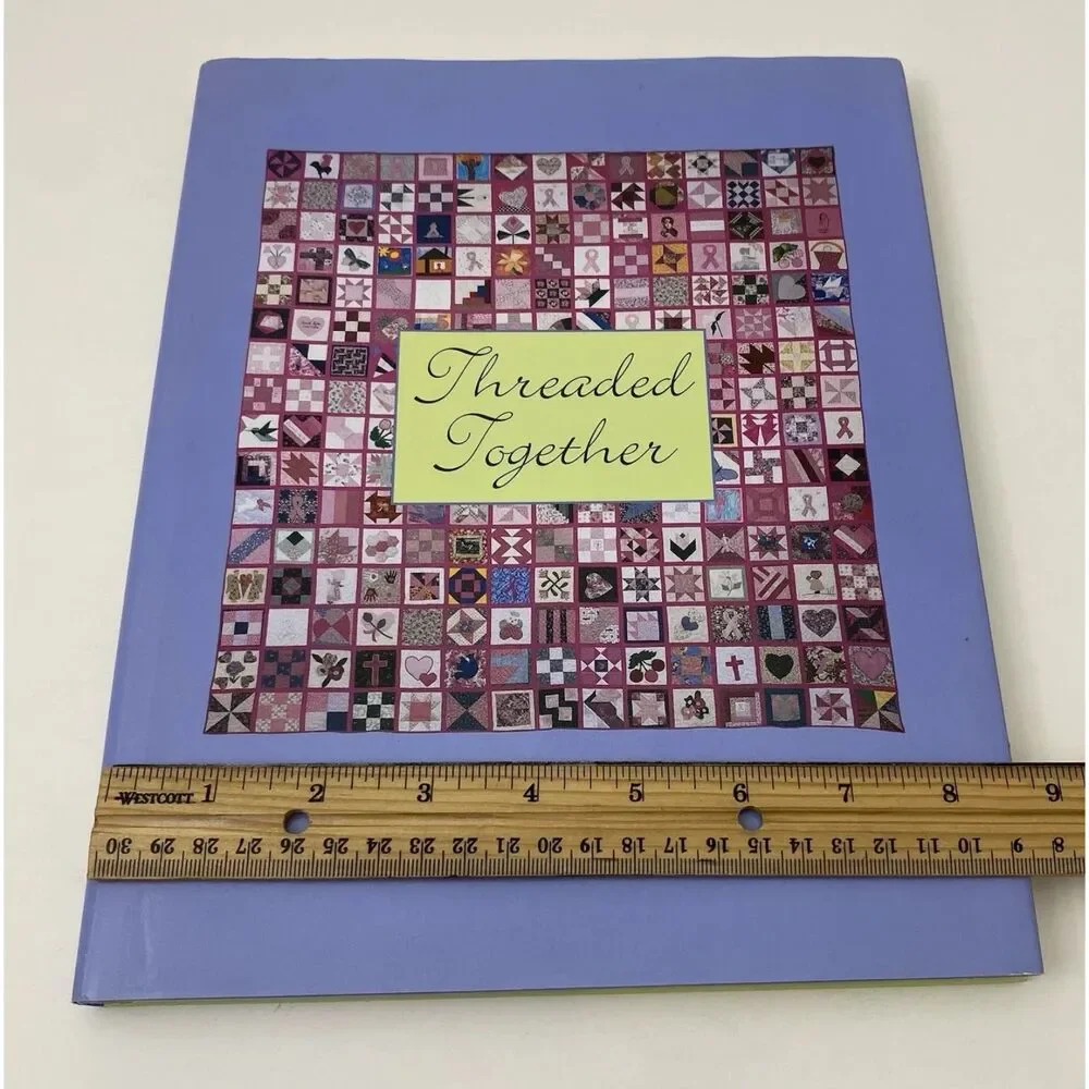 Threaded Together : The Pink Ribbon Quilt Project by B. J. Berti (Hardcover)